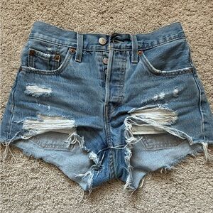 Levi's 501s Denim Women Shorts